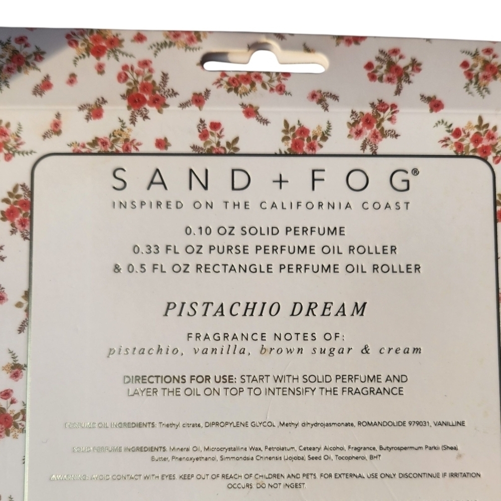 Sand + Fog Pistachio Dream Perfum Oil Layering Set - Picture 3 of 3